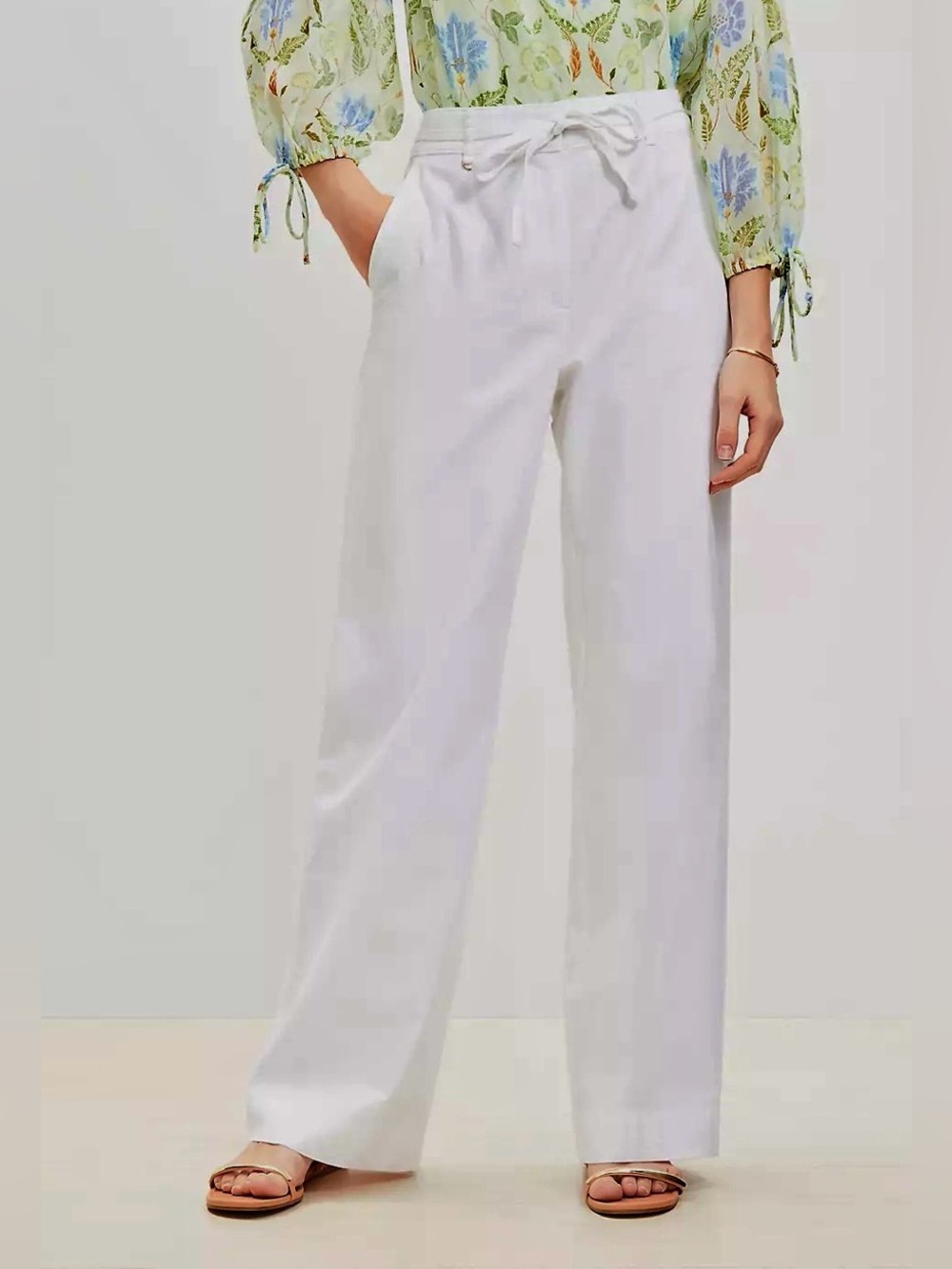 LOFT Petite Straight Pants 4
